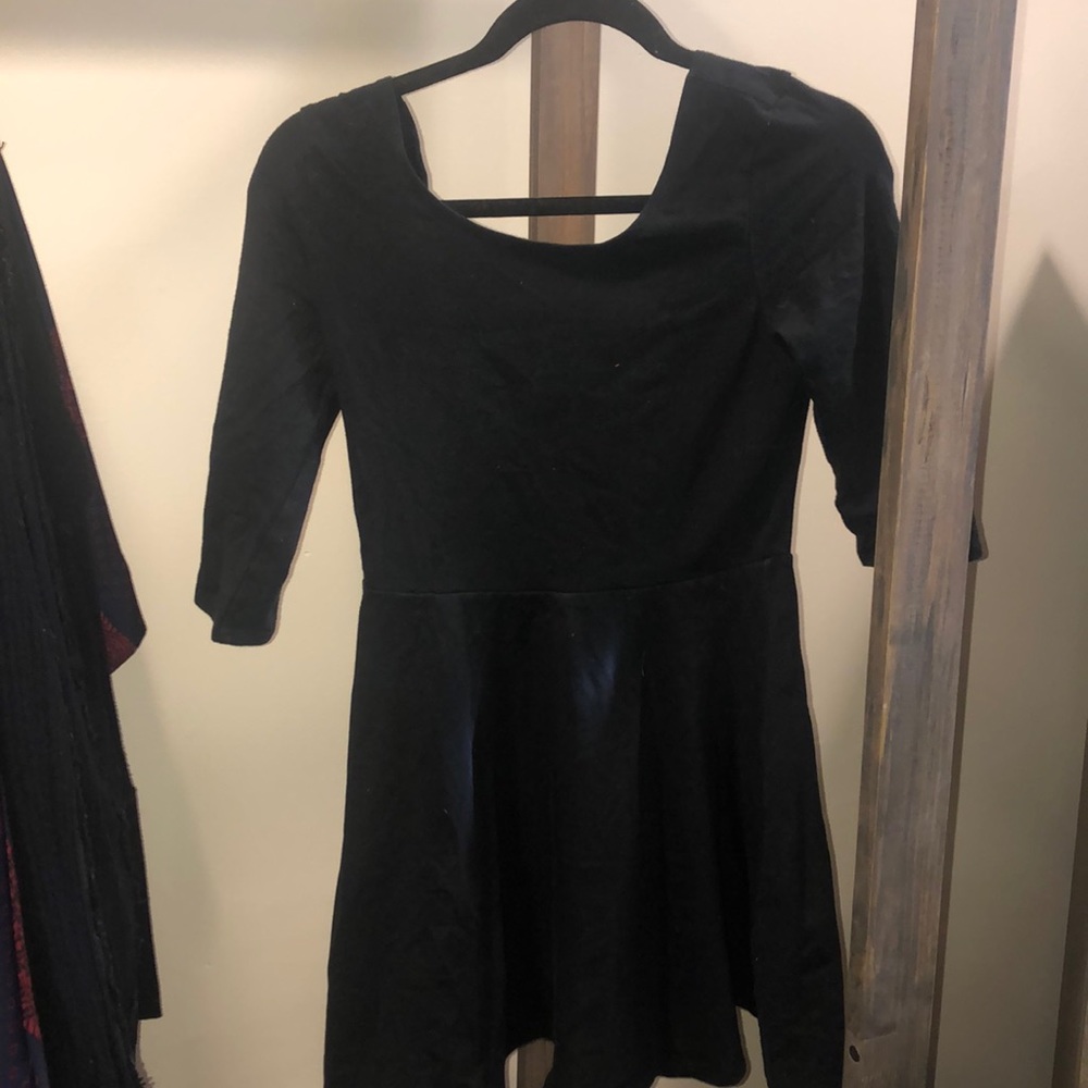 Black Skater Dress